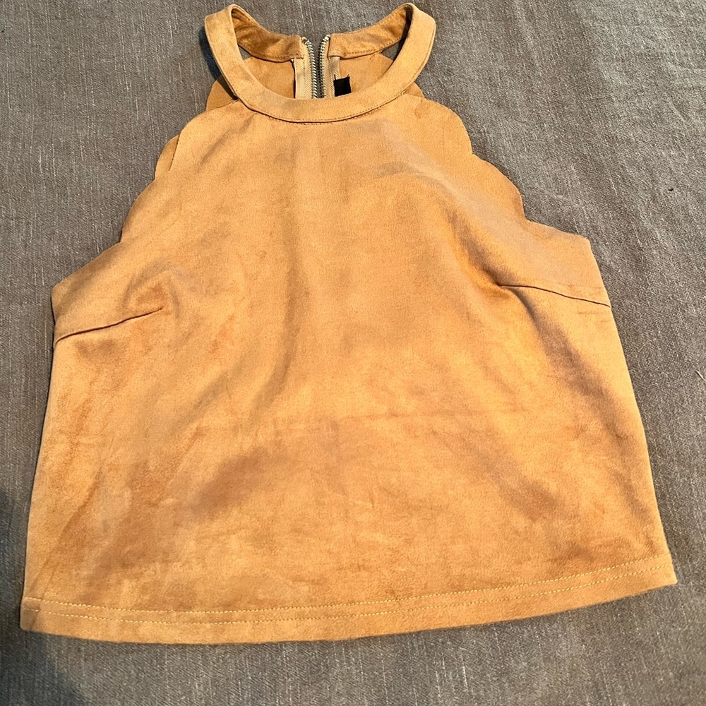 Cute brown/tan top
